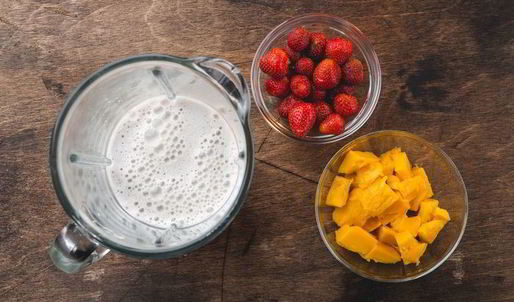 протеиновый смузи с кедровой мукой