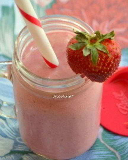 Рецепт розового смузи