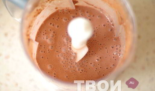 шоколадно-малиновый смузи для взрослых