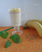 Смузи Ананас-банан с семенами чиа