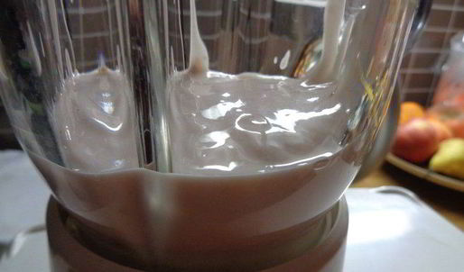 смузи ананас-банан с семенами чиа