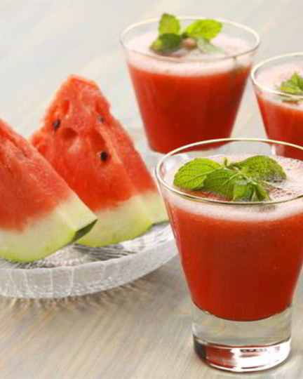 Рецепт смузей из арбуза и мяты