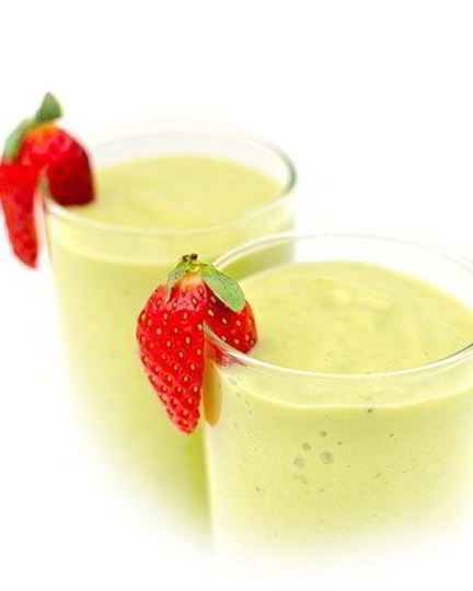 Рецепт смузей из авокадо и бананами