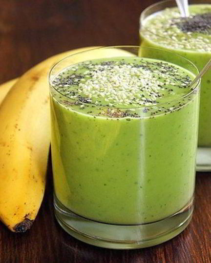 Рецепт смузей из банана и киви