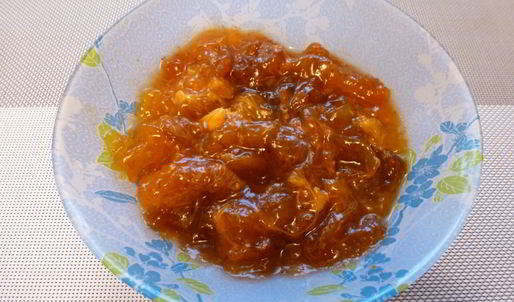 смузи из хурмы и цитрусовых