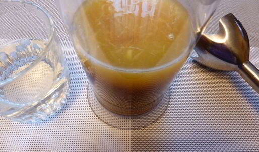 смузи из хурмы и цитрусовых