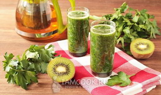 смузи из петрушки