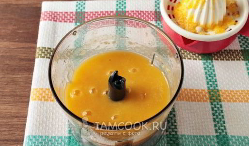 смузи из свежего манго и груши