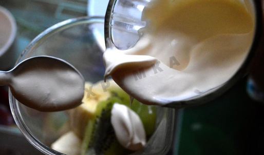 смузи с бананом и киви