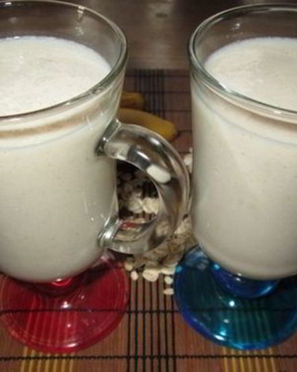 Рецепт смузей с бананом и молоком