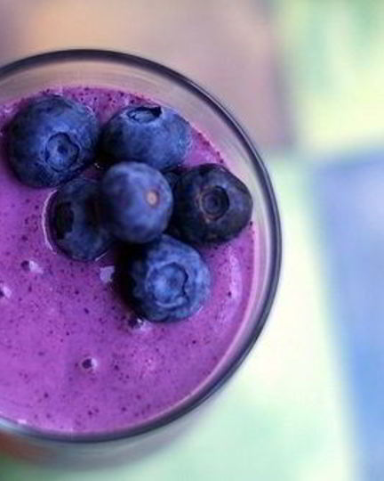 Рецепт смузей с черникой