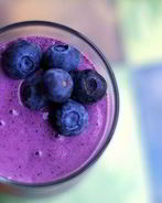 Смузи с черникой