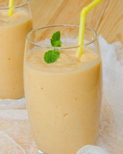 Рецепт смузей с хурмой и бананом