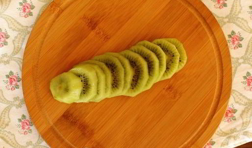 смузи с киви, бананом и молоком