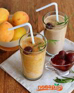 Смузи с тархуном и клубникой