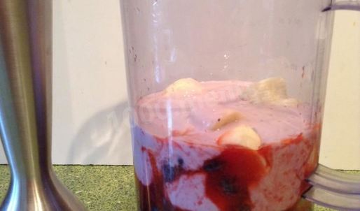 смузи с жимолостью