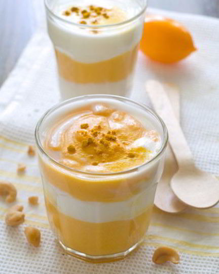 Рецепт тыквенного смузи с йогуртом