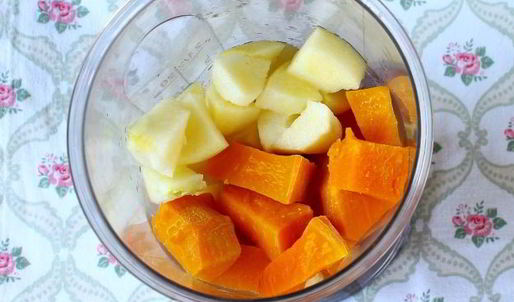 тыквенный смузи с яблоками