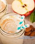 Яблочно-банановый смузи с корицей