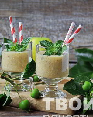 Яблочный смузи