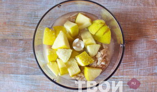 яблочный смузи