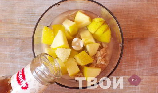 яблочный смузи