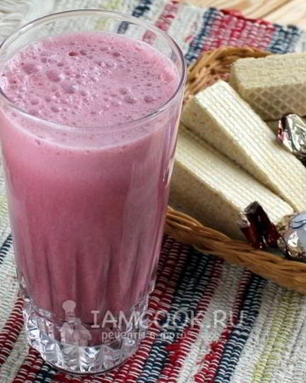Рецепт соевого коктейля с ягодами