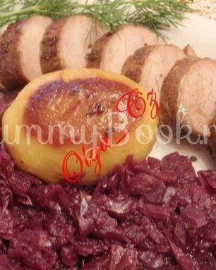 Свиное филе в кленовым сиропе