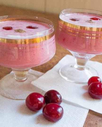 Рецепт вишневого коктейля