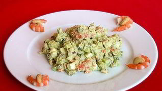 Салаты с авокадо