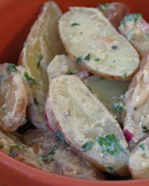 Французский картофельный салат