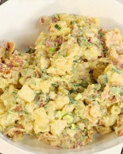 Рецепт картофельного салата с беконом