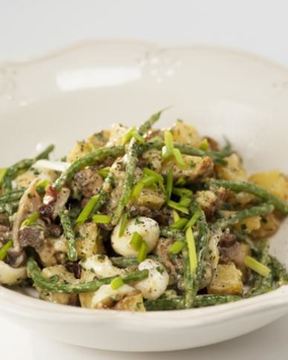 Картофельный салат с лимонно-горчичной заправкой