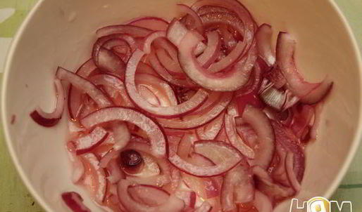 картофельный салат с селедкой