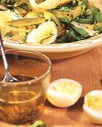 Картофельный салат со щавелем