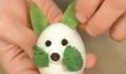 картофельный салат зайчик