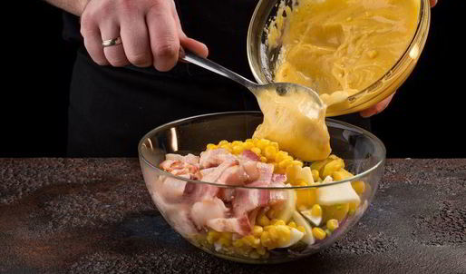 немецкий картофельный салат с домашним майонезом