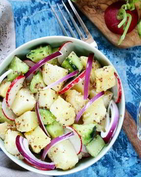 Овощной картофельный салат