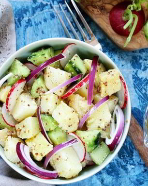 Овощной картофельный салат