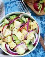 Овощной картофельный салат