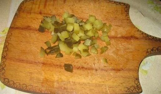 салат картофельный с грибами