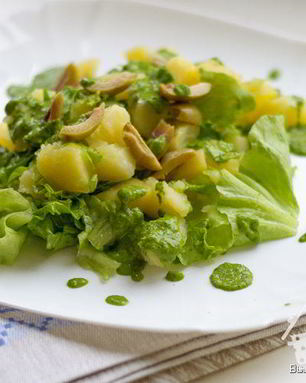 Теплый картофельный салат