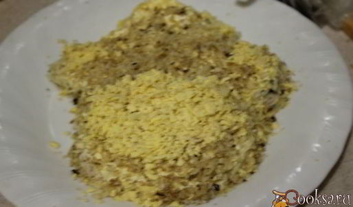 новогодний салат обезьянка