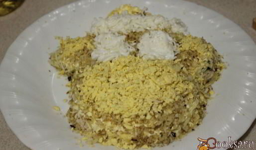 новогодний салат обезьянка