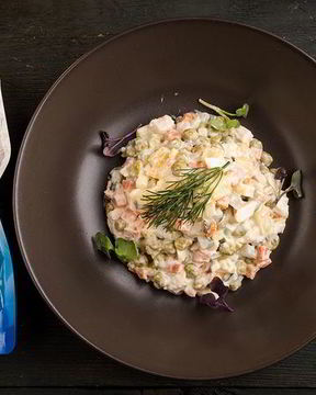 Легкий салат Оливье