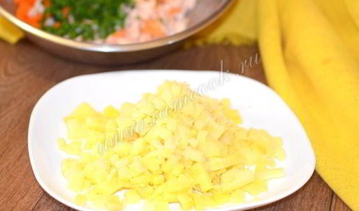 оливье копченый