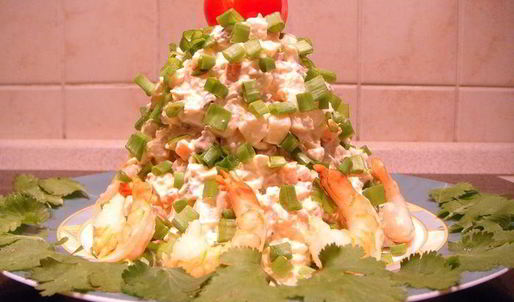 оливье пикантный