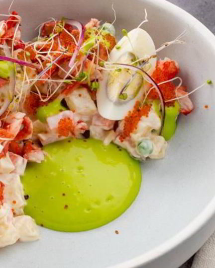 Рецепт оливье с крабом