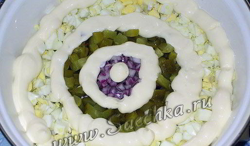 оливье с курицей