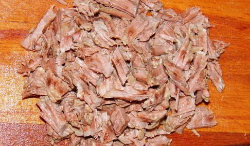 оливье с мясом